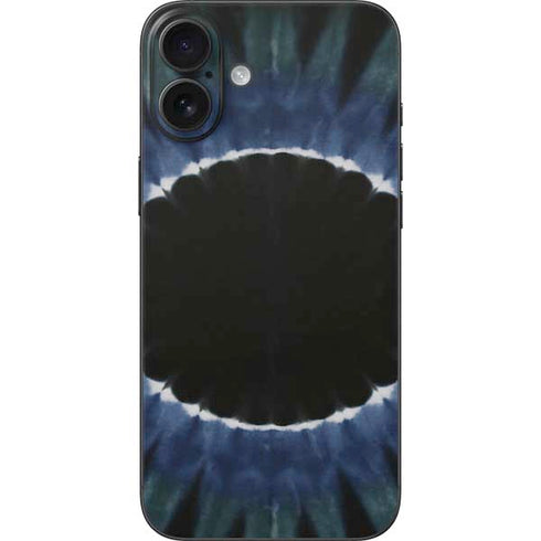 Liquid Blue Tie Dye - Sunflower iPhone 16 Plus Skin